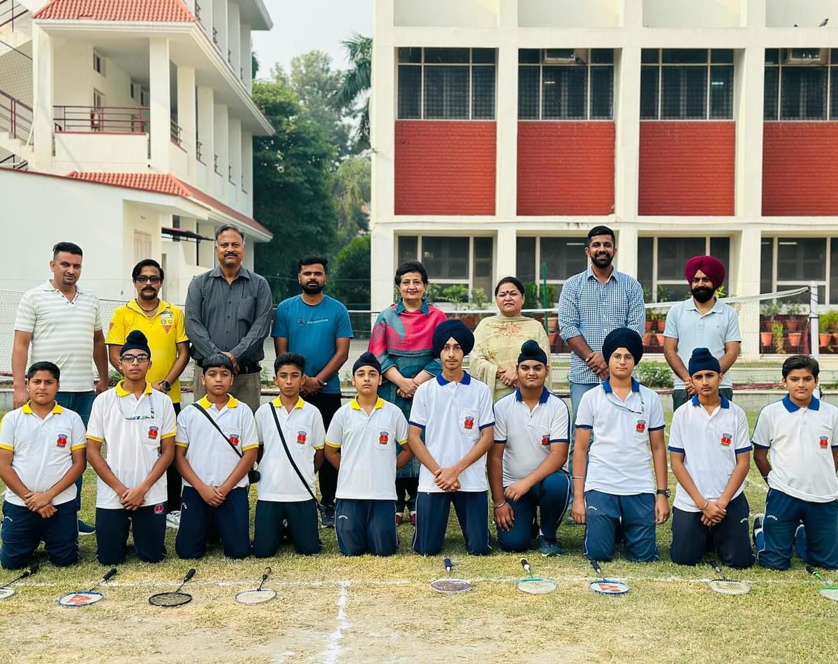 2024 Inter-House Sports at MSSSP - Badminton at Modern Senior Secondary School, Patiala - image 2